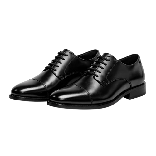 Leather Loafers in black